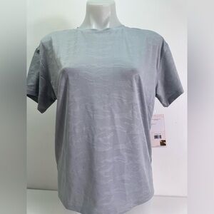 Danskin Light Gray Men's Short Sleeve Tee Sz M NWT